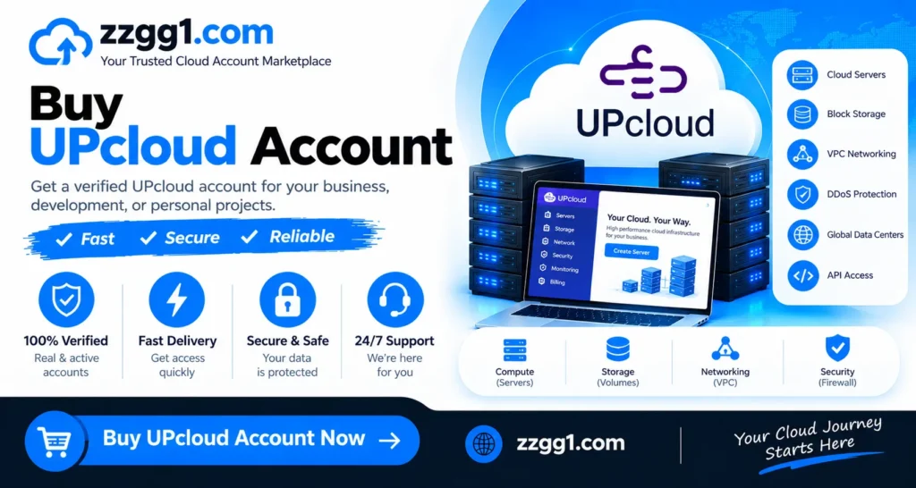 Buy UpCloud Accounts