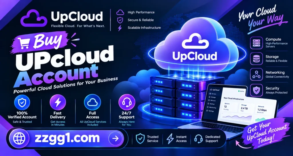 UpCloud Account For Sale